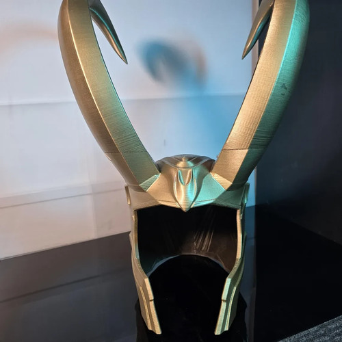 Loki golden helmet god of - helmet,