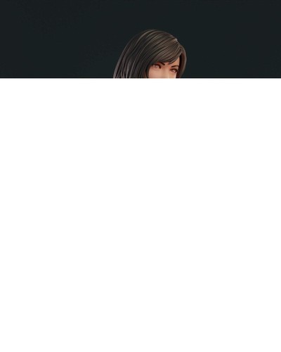 Tifa lockhart abe3d statue - lockhart,