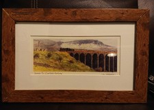 Settle to Carlisle The Flying Scotsman. Signed Framed Print by Colin Williamson