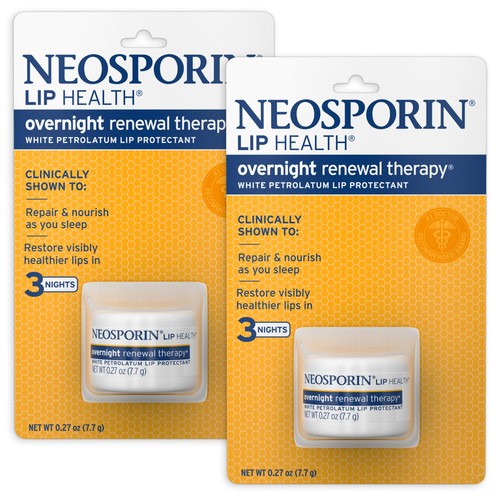 Overnight lip care neosporin - care,