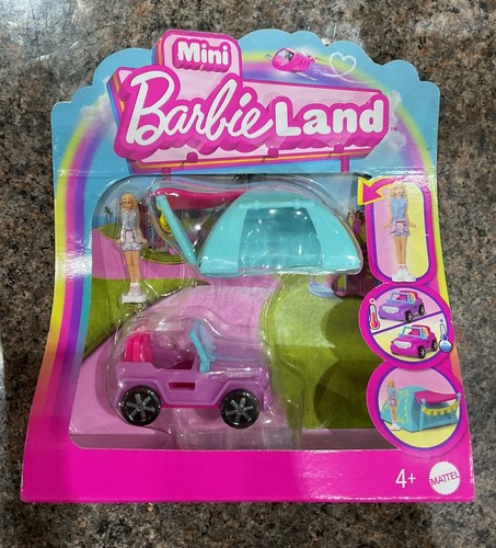 Mini barbie land doll playset - barbie,