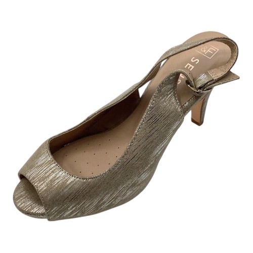Womens silver faux - faux, leather