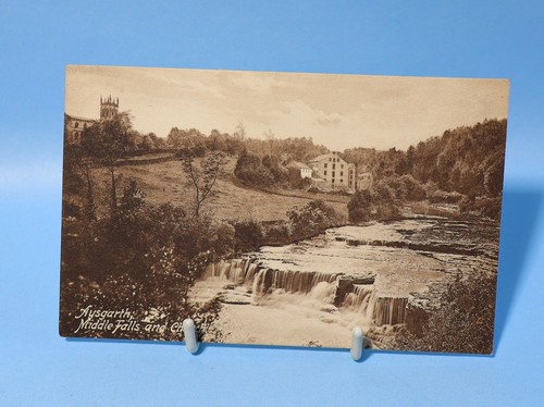 1915 aysgarth middle falls and - aysgarth,