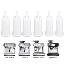 6x Water Filter Cartridges for Sage Barista Touch/Pro/Espresso Coffee Machine UK