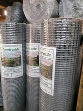 30m roll x 90cm (3ft) tall aviary cage welded wire mesh rolls 12.5 x 25mm