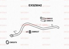 EXSZ6042 Exhaust Tail Pipe