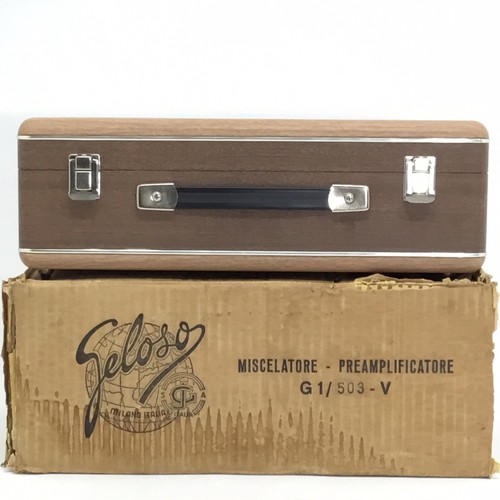 60s geloso preamplifier - geloso, mixer