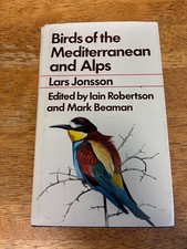 Jonsson, Lars BIRDS OF THE MEDITERRANEAN AND ALPS Hardback Book
