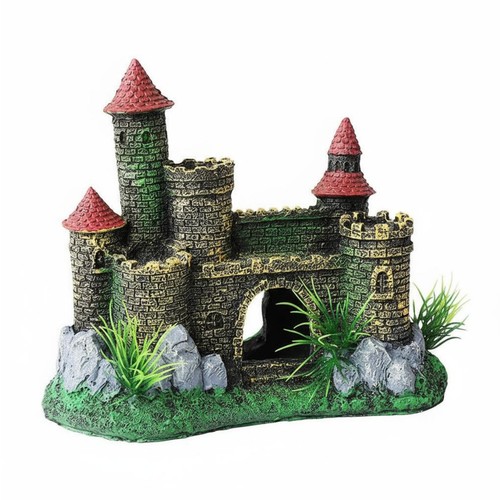 Aquatic pet aquarium castle - pet,