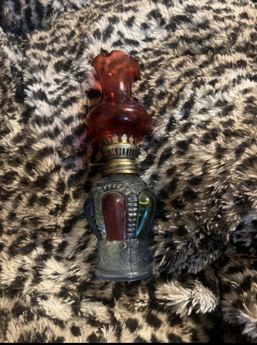 Vintage miniature crown - vintage, oil