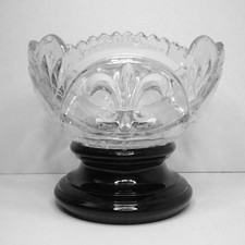 Vintage Fleur-de-lis Crystal