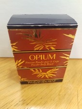 RARE YSL Vintage Opium powder body brush ,  Never Used with box