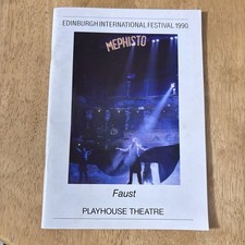 Edinburgh International Festival 1990 Faust Jozef Kundlak Slovak