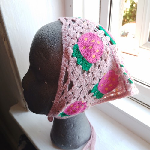 Ladies boho bandana head scarf - boho,