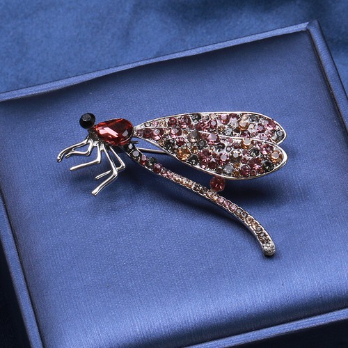 Multicolour crystal dragonfly - multicolour,