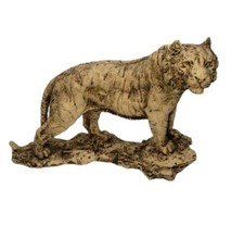 Vintage White Tiger Figurine