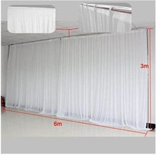 Portable Upright Metal Backdrop Pole Wedding Backdrop Curtain Stand For Stage
