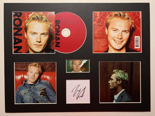 Ronan keating signed - -,