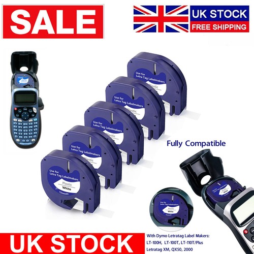 Compatible with dymo letratag - with,