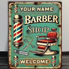 PERSONALISED BARBERS SHOP HAIR
