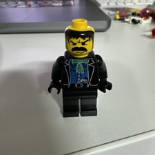 Vintage Genuine Lego Western Cowboys figure WW007 Bandit 1 6762 6769 6765 6761