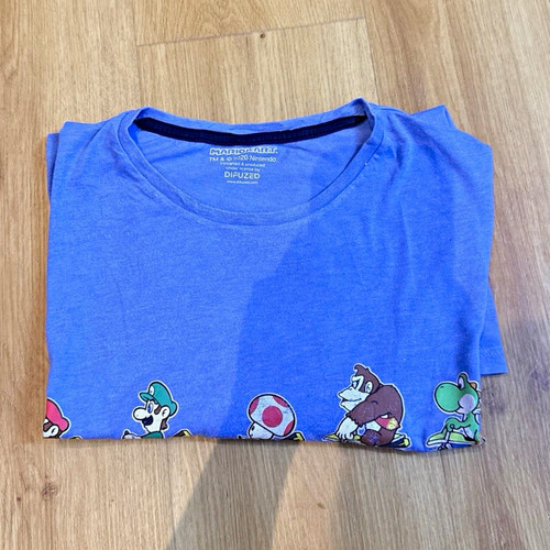 George blue mario - mario, kart
