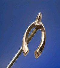 Antique Little Gold Wishbone