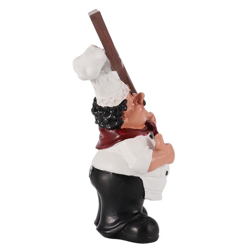 Resin chef figures ornament - resin,