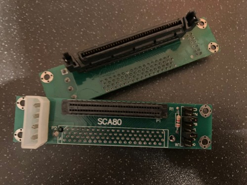 Scsi sca pin - pin, hard