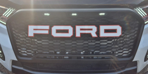 Ranger grille letters - ranger,