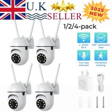 ✅4pack Security Camera Smart