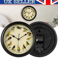 Singing Birds Wall Clock