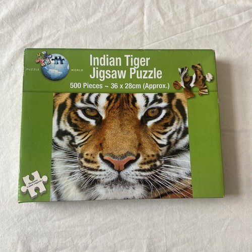 Indian tiger jigsaw - tiger, puzzle