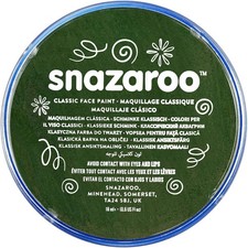 SK INFINITY Classic Face & Body Paint, 18ml, Water-Based, Dr. Green