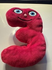 Cbeebies Numberjacks Blue Number 3 Soft Toy, Gosh 2008 rare cbbc plush 