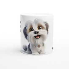 Tibetan terrier funny dog - terrier, gift