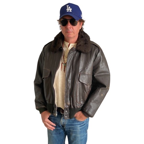 Size large vintage leather - size, large.