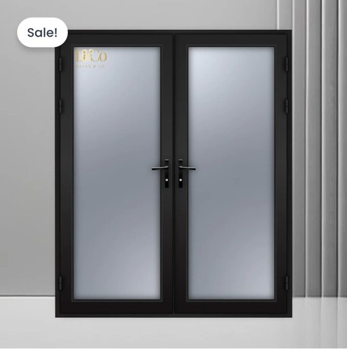 Aluminium french doors - aluminium,
