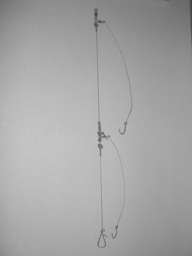 Sea fishing rigs - fishing, rigs,