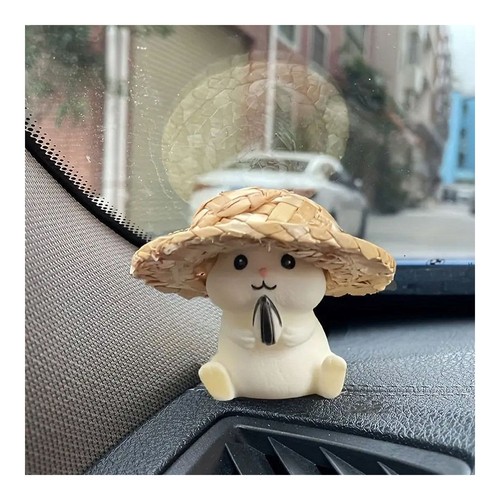 Hamster figurine keyring - figurine, with