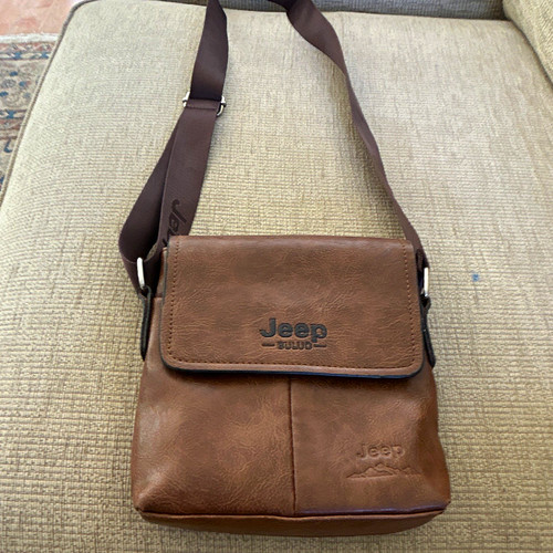 Jeep buluo brown faux leather - faux,