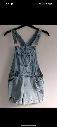 Girls denim dungarees size - denim,