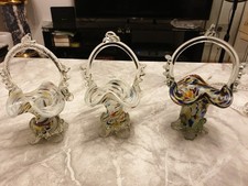 Murano Baskets X3