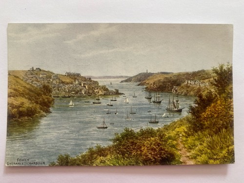 Fowey entrance harbour - to,