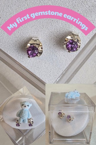 Genuine 3mm round amethyst - round,