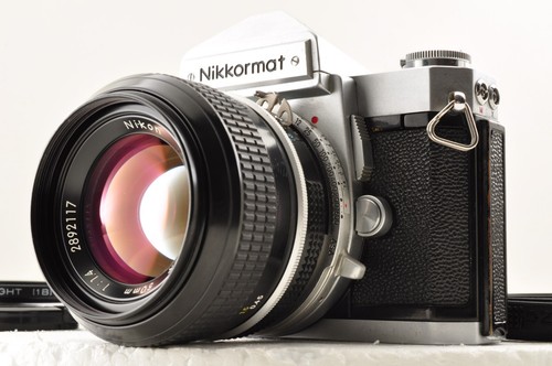 Nikon nikomat silver - nikomat, film