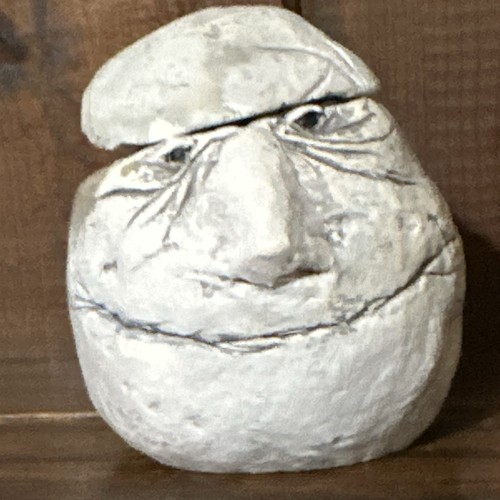 Folk art stone effect carved - effect,