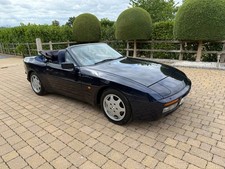 1992 PORSCHE 944 TURBO CAB BLUE/BLUE 126K MLS FSH TIDY CAR WITH BIG HISTORY FILE