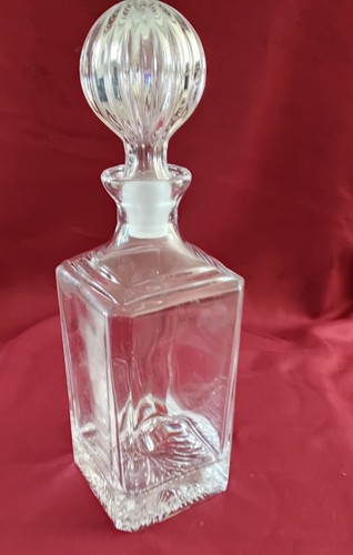 Clear cut square crystal - |,