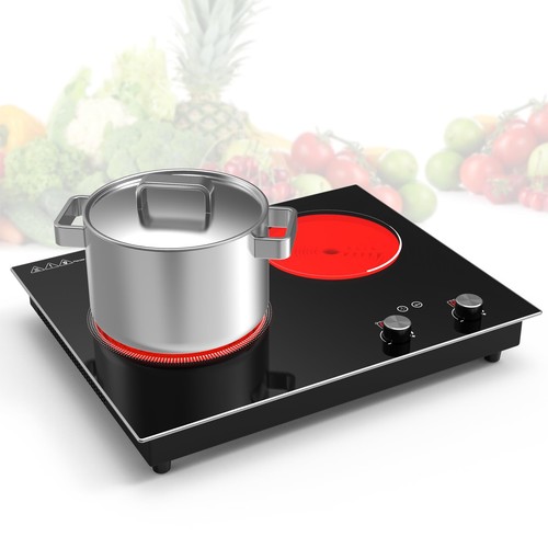 Vbgk double electric hob - double,